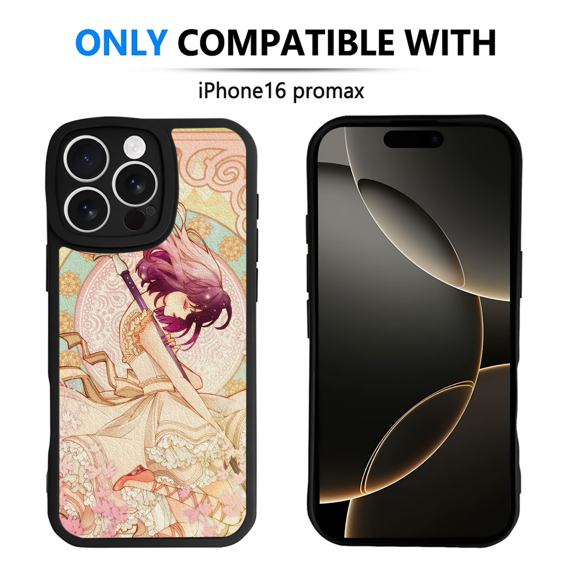 （画像用） 美少女戦士セーラームーン Sailor Moon 【iPhone 16シリーズ対応】シリコンスマホケース（レザー調） 材質：シリコン